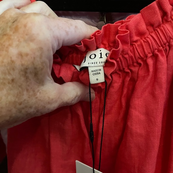 JOIE jumpsuit Size small NWT color: Coral - Picture 5 of 8